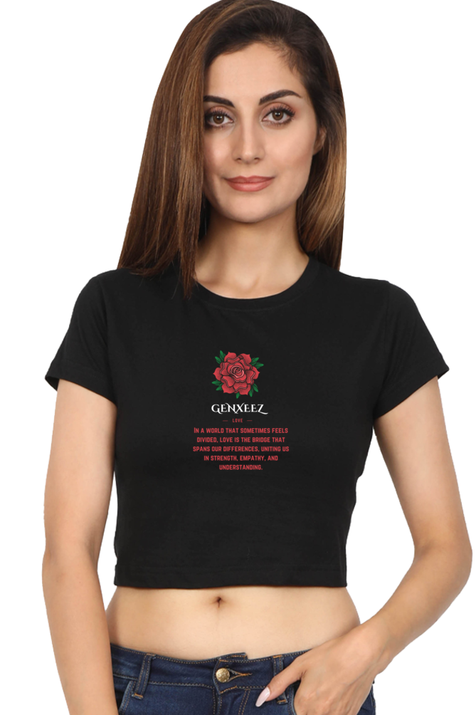 ROSE CROPTOPS