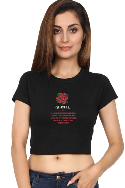 ROSE CROPTOPS