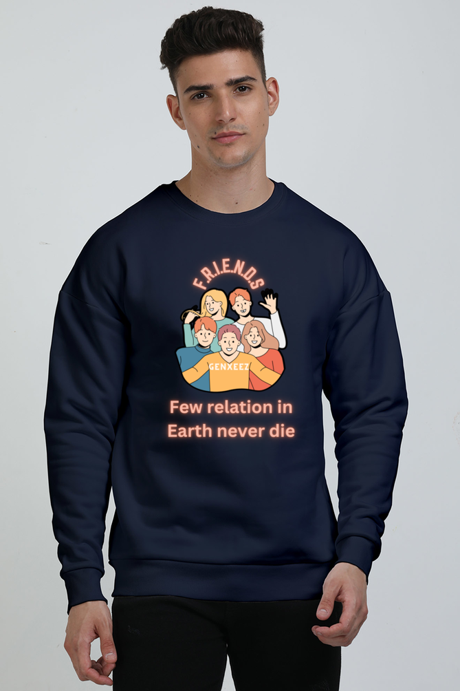 UNISEX OVERSIZED SWEATSHIRT FOR FRIENDS