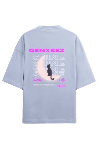 OVERSIZED T-SHIRT Pink Minimalist Typography Lifestyle & Hobbies T-Shirt